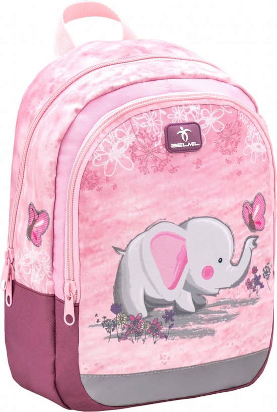 Sac à dos cartable fille éléphant Pink | bol.com