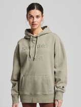 Superdry Code CL Garment Dye Oversized  Trui Vrouwen - Maat XS/S