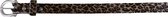 Riem Koeienhuid Panterprint 85cm