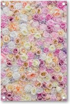 Rozenmix - Tuinposter 80x120 - Wanddecoratie - Bloemen
