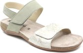 Mephisto AGAVE BUCKSOFT - Volwassenen Platte sandalen - Kleur: Groen - Maat: 37