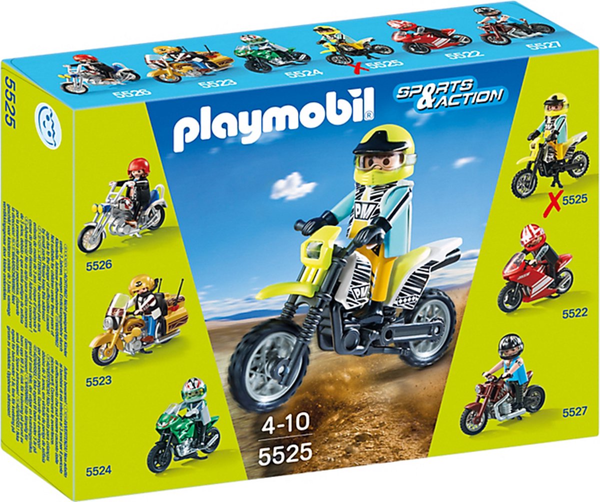 Playmobil City Life Action Motocross 5115 Moto