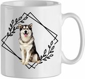 Mok Alaskan malamute 2.2| Hond| Hondenliefhebber | Cadeau| Cadeau voor hem| cadeau voor haar | Beker 31 CL