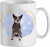 Mok australian cattledog 6.4| Hond| Hondenliefhebber | Cadeau| Cadeau voor hem| cadeau voor haar | Beker 31 CL