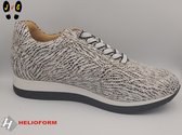 Helioform dames sneaker, zwart/wit H313 , maat 41.5