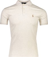 Polo Ralph Lauren Polo Beige Beige Getailleerd - Maat M - Mannen - Never out of stock Collectie - Katoen