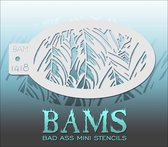 Bad Ass Mini Stencil 1418