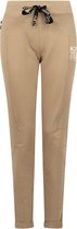 Zoso 221 Mila Sporty Trousers With Details Sand - XS