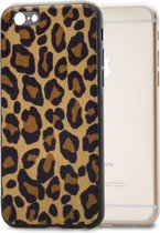 Apple iPhone 6/6s Plus Hoesje - Mobilize - Gelly Serie - TPU Backcover - Brown Leopard - Hoesje Geschikt Voor Apple iPhone 6/6s Plus