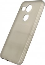 LG Nexus 5X Hoesje - Mobilize - Gelly Serie - TPU Backcover - Smokey Gray - Hoesje Geschikt Voor LG Nexus 5X