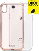 Apple iPhone XR Hoesje - My Style - Protective Serie - TPU Backcover - Soft Pink - Hoesje Geschikt Voor Apple iPhone XR
