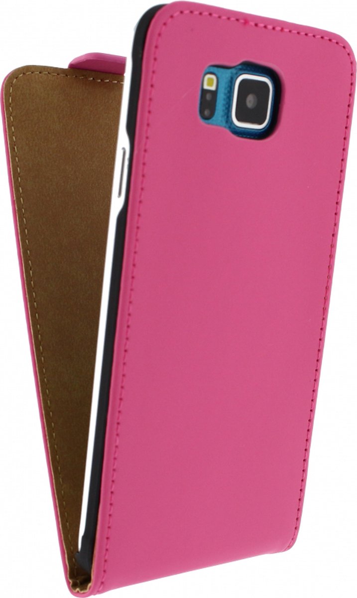 Mobilize Ultra Slim Flip Case Samsung Galaxy Alpha Fuchsia