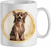 Mok Chinese Crested  1.8 | Hond| Cadeau| Cadeau | Beker 31 CL