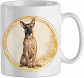 Mok Belgische Malinois 1.1 | Hond| Cadeau| Cadeau | Beker 31 CL