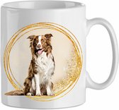 Mok Border Collie 1.3 | Hond| Cadeau| Cadeau | Beker 31 CL