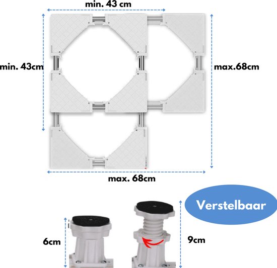 Verhoging Wasmachine En Droger