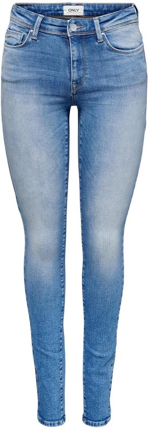 Only Jeans Onlshape Reg Sk Dnm Rea768 Noos 15250160 Light Medium Blue Denim Dames Maat - W25 X L32