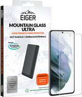 Eiger - Samsung Galaxy S22 - Tempered Glass Antibacterieel Plat Ultra