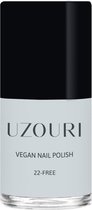 Uzouri - Nagellak - Vegan - 22-FREE - White - 12 ml