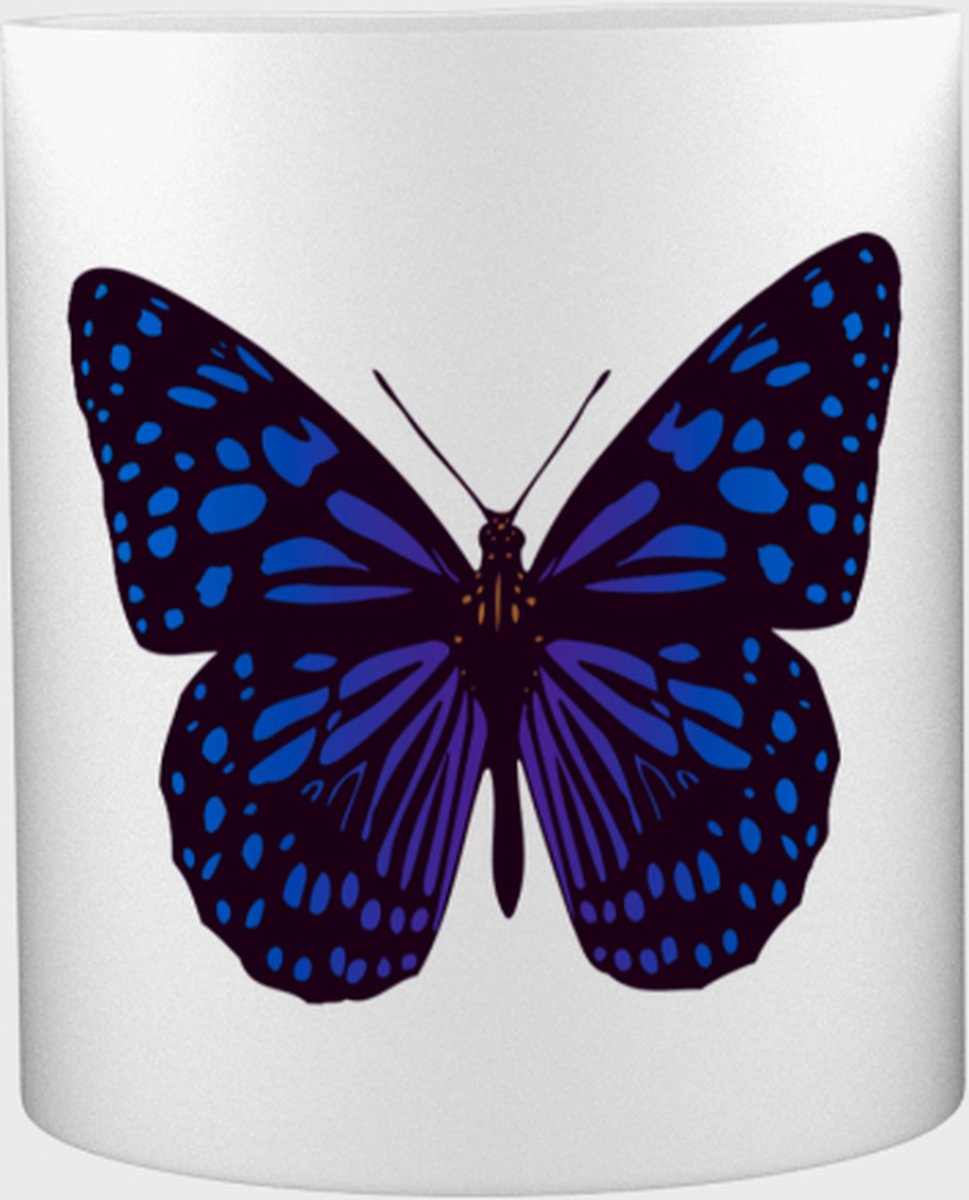 Akyol - Vlinder Mok met opdruk - vlinder - insecten liefhebbers - Butterfly - 350 ML inhoud