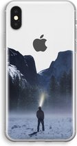 CaseCompany® - iPhone X hoesje - Wanderlust - Soft Case / Cover - Bescherming aan alle Kanten - Zijkanten Transparant - Bescherming Over de Schermrand - Back Cover