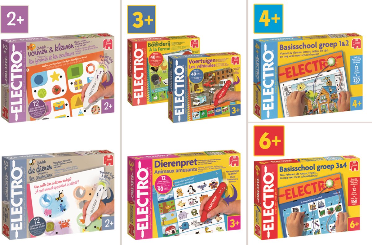 Jumbo - Electro Wonderpen - Ontdek Vormen & Kleuren - Educatief spel - Vanaf 2 jaar — afbeelding 16