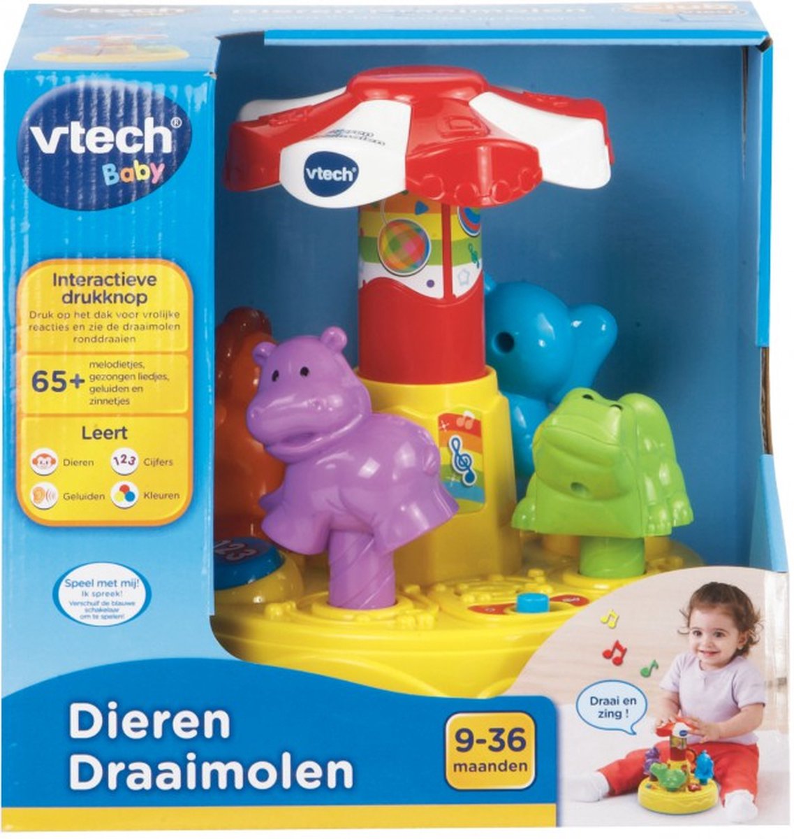 VTech Dieren Draaimolen - Speelset | bol.com