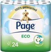 Bol.com Page toiletpapier - Eco - Duurzaam - 24 rollen - voordeelverpakking aanbieding