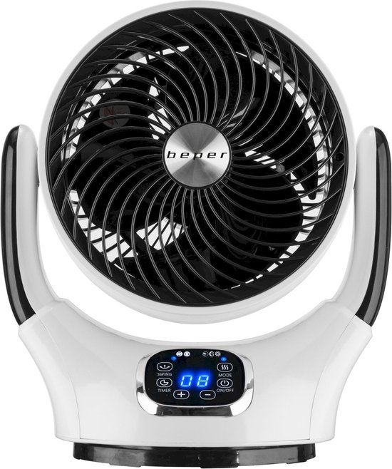 Beper - Intelligente multifirectionele ventilator / P206VEN260 / Wit, Zwart  | bol.com