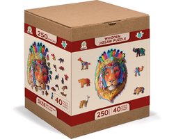 Leeuw puzzel in hout 250 stuks