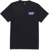 Huf Collision Short Sleeve T-shirt - Black