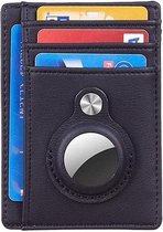 Portemonnee - Cardholder Wallet geschikt voor Apple Airtag - Zwart