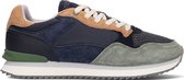 The Hoff Brand Denver Lage sneakers - Leren Sneaker - Heren - Blauw - Maat 41