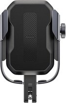 Baseus  Telefoonhouder Fiets - Universeel en Schokbestendig voor GSM - Handsfree bellen - 360° Draaibaar - Smartphone Houder Fiets - Iphone - Samsung - Huawei - Zwart -   SUKJA-01