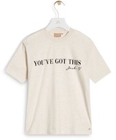 JOSH V   TEDDY YOU GOT THIS T-shirt Wit - Maat XS