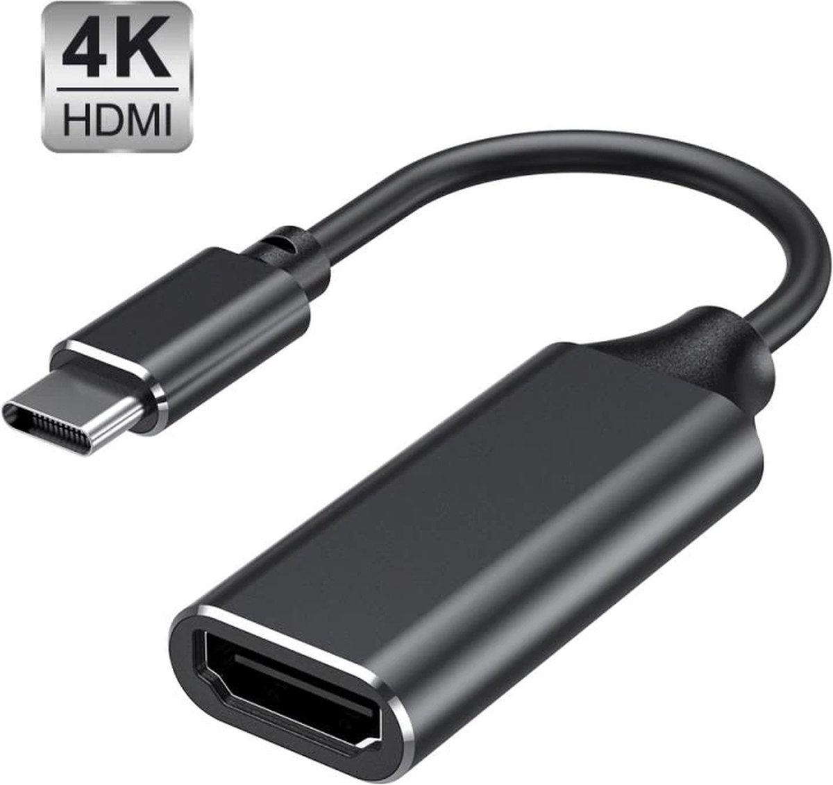 USB C naar HDMI 4K Adapter - Geschikt voor Apple MacBook Air en Pro