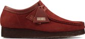 Clarks - Heren schoenen - Wallabee - G - Rood - maat 8