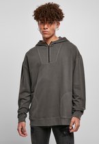 Heren Hoodie - Hoody - Modern - Nieuw - Streetwear - Urban - Casual - Overdyed Camp Hoody blackbird