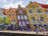 Grafix puzzel Willemstad | Curaçao | puzzel voor volwassenen | 1000 puzzelstukjes