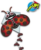 Rhombus Pop-Up Lady Bug Vlieger