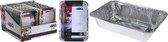 BBQ Aluminium Bereidingsbakjes 5 Stuks