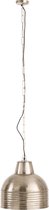 Hanglamp | metaal | zilver | 39x39x (h)41 cm