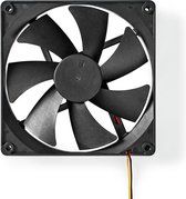 Nedis DCFAN14025BK Computerventilatordc 140 Mm 3-pin Stil
