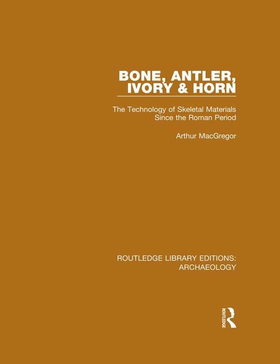 Bone, Antler, Ivory and Horn - cover