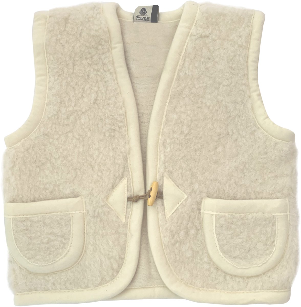 Alwero bodywarmer Alpen Junior Naturel -134