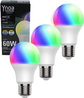 Bundel | 3 stuks | Zigbee 3.0 Smart Home Lamp | 8,5W | RGB+CCT | E27