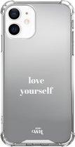 xoxo Wildhearts case voor iPhone 12 - Love Yourself - xoxo Wildhearts Mirror Cases