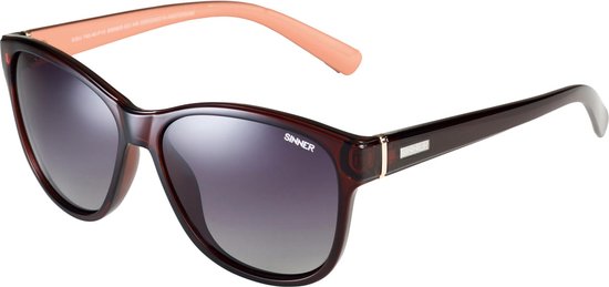 Sinner Warner SINTEC® gepolariseerde zonnebril - Bruin/Perzik