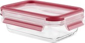 Tefal K30102 MasterSeal Glazen Vershoudbakje 0.5L Rood