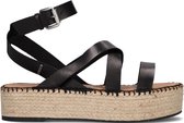 Shabbies 154020038 Sandalen - Dames - Zwart - Maat 37